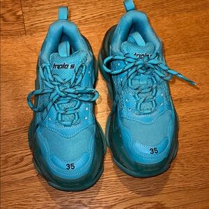 Balenciaga Triple S Sneakers - Teal